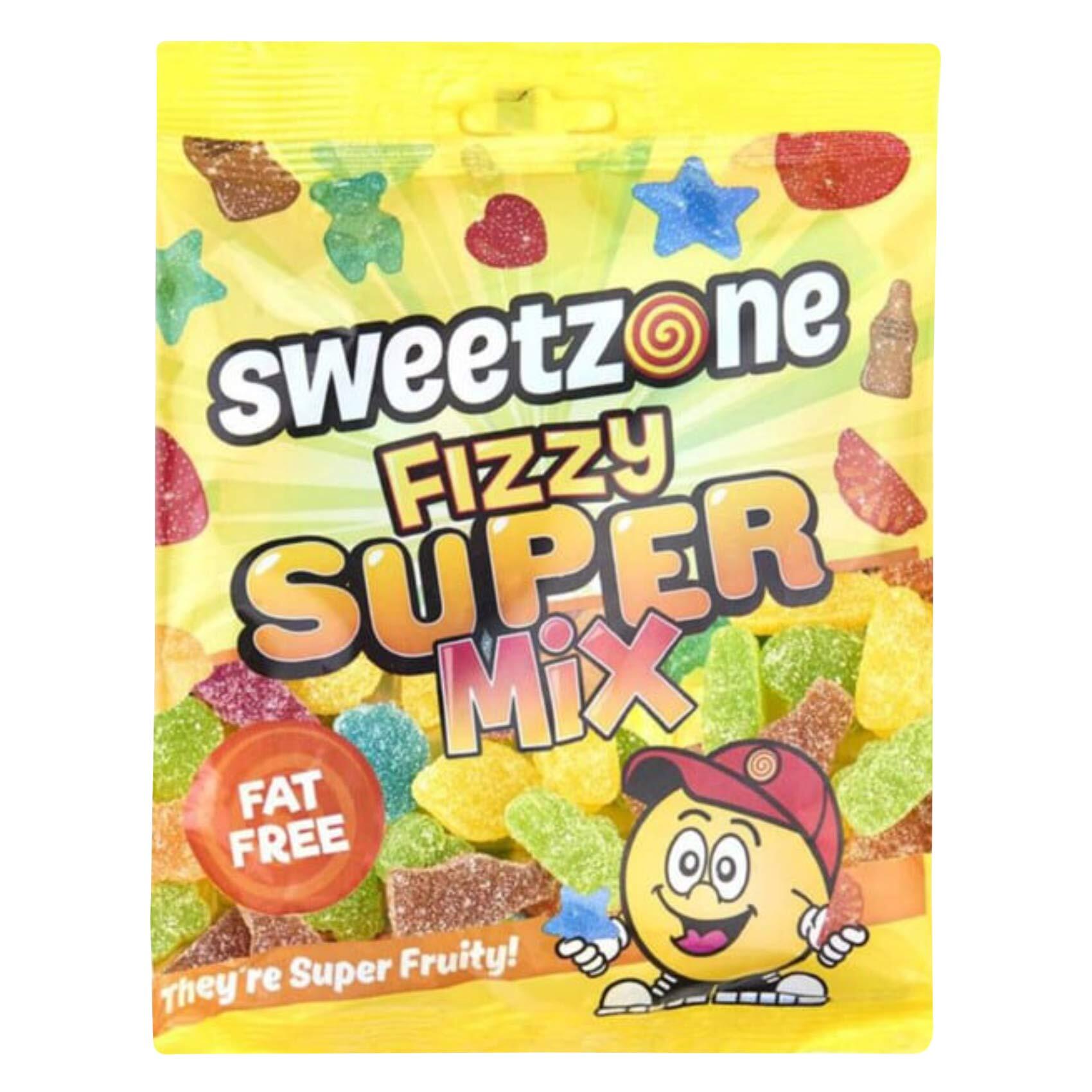 Sweetzone Fizzy Super Mix Gelébolsjer 170g