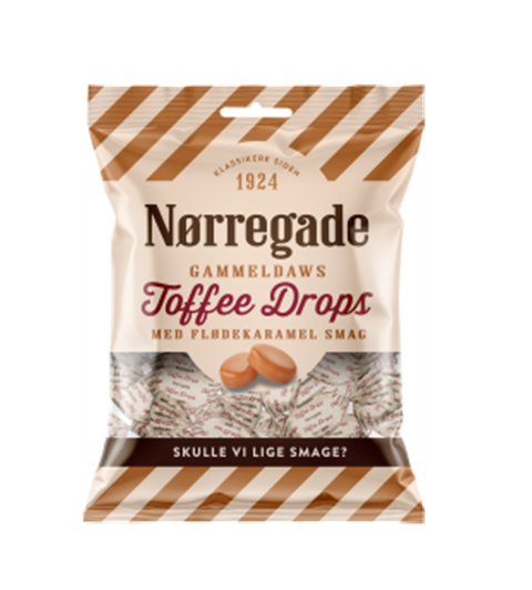 Nørregade Gammeldaws Toffee Drops 60 g