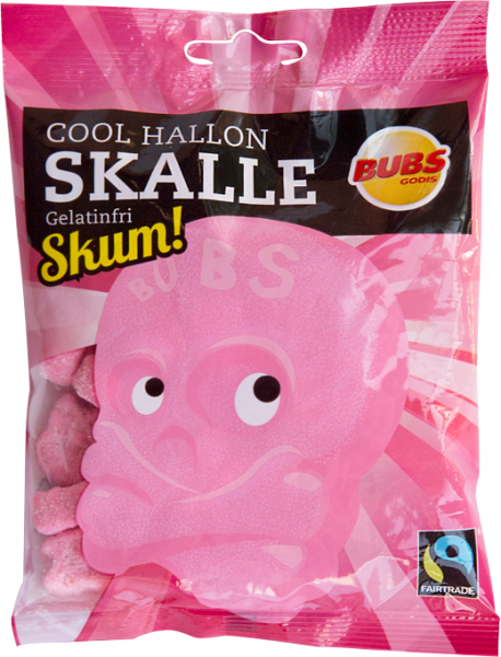 Cool Hallon Skalle Skum Bubs 90g