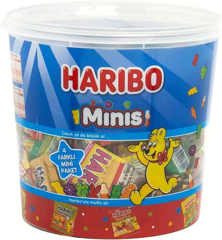 Haribo mini poser spand (1000 gr)