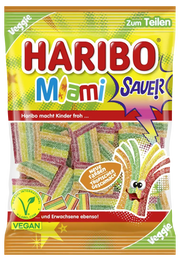 Miami Sour Haribo 85 gr (Vegan)
