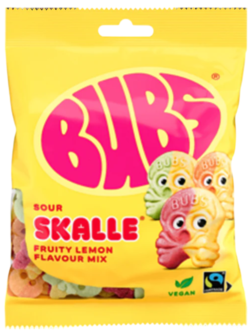 Sur Skalle Fruity Lemon BUBS 90g