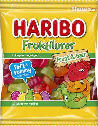 Fruktilurer Frugt og Bær Haribo 120g