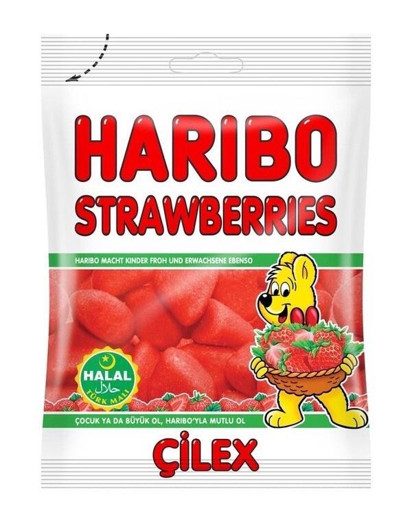 Jordbær Haribo 80g